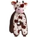 Charming Pet Cuddle Tugs Cow Squeaky Plush Dog Toy