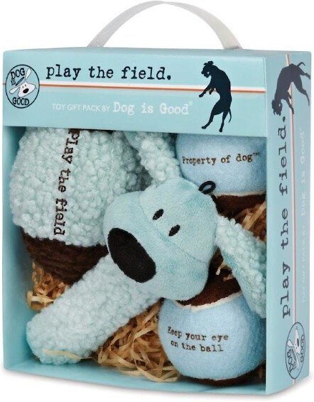 Dog is Good Play The Field Gift Pack Dog Toys, 4 pack slide 1 of 2