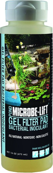 Microbe-Lift PL GEL Filter Pad Bacterial Inoculant, 16-oz bottle slide 1 of 1
