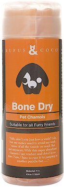 Rufus & Coco Bone Dry Pet Chamois Bath Towel, Large slide 1 of 2