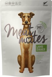 Meat Mates Lamb Dinner Grain-Free Freeze-Dried Dog Food, 3.3-lb bag