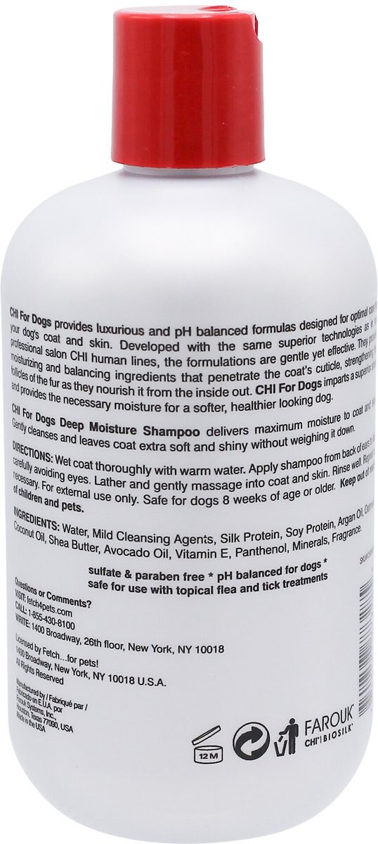 Chi deep store moisture dog shampoo