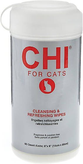 CHI Cleansing Cat Wipes slide 1 of 1