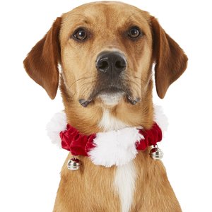 Frisco Jingle Bells Dog & Cat Holiday Collar with Bells, 1 count, Medium/Large