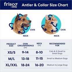 Frisco Holiday Antler Headband & Bell Collar Dog & Cat Costume, X-Small/Small slide 2 of 5