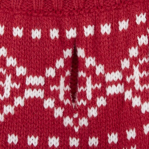Frisco Reindeer Fair Isle Dog & Cat Christmas Sweater, Red, Small