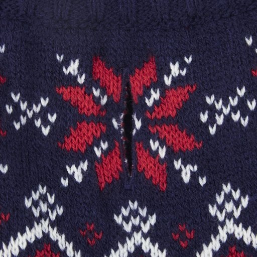 Frisco Moose Fair Isle Dog & Cat Sweater, Navy, X-Small