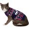 Show in main carousel: Frisco Moose Fair Isle Dog & Cat Sweater, Navy, Small slide 1 of 10