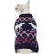 Show in main carousel: Frisco Moose Fair Isle Dog & Cat Sweater, Navy, Small slide 4 of 10