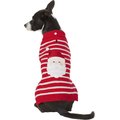 Frisco Striped Santa Dog & Cat Christmas Sweater, Large