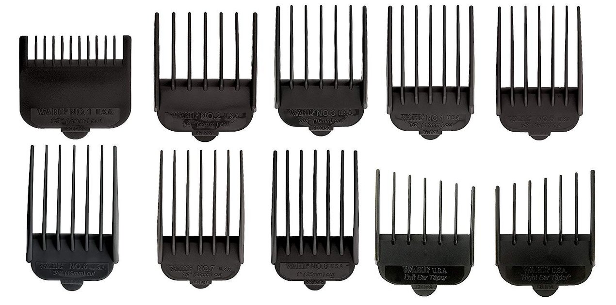 WAHL 10 Piece Guide Comb Set for Wahl Standard Adjustable Blade - Chewy.com