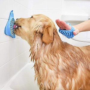 Aquapaw Slow Treater Silicone Lick Mat, Triangular