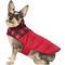 Show in main carousel: Frisco Mediumweight Boulder Plaid Insulated Dog & Cat Puffer Coat, Red, Medium slide 1 of 10