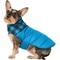 Show in main carousel: Frisco Mediumweight Boulder Plaid Insulated Dog & Cat Puffer Coat, Blue, Medium slide 1 of 10