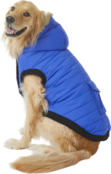 Frisco Anchorage Insulated Dog & Cat Parka, Blue, XX-Large slide 1 of 10