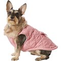 Frisco Aspen Insulated Quilted Dog & Cat Jacket with Bow, Medium