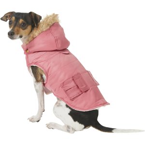 Frisco Portland Insulated Dog & Cat Parka, Dusty Pink, Small