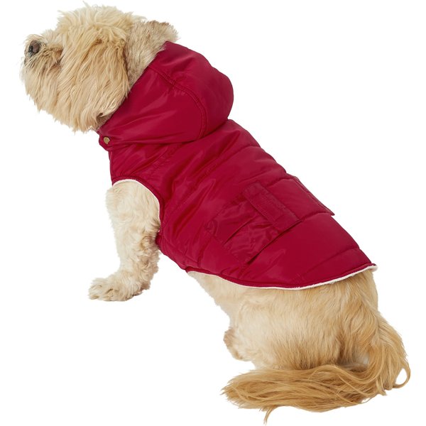 FRISCO Lightweight Insulated Bomber Dog & Cat Jacket, Olive, Large