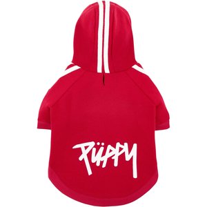Frisco Püppy Dog & Cat Athletic Hoodie, Red, Large