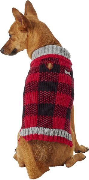 Frisco Buffalo Plaid Dog & Cat Sweater, X-Small slide 1 of 10