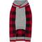 Show in main carousel: Frisco Buffalo Plaid Dog & Cat Sweater, Red, Large slide 5 of 10