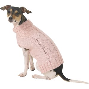 Natural Cable Knit Dog Sweaters