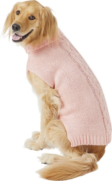 Frisco Ultra-Soft Marled Dog & Cat Sweater, Pink, XX-Large slide 1 of 7
