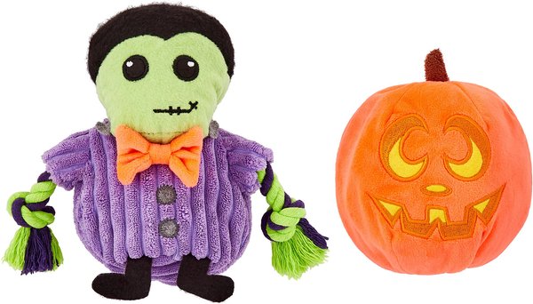 Fetch Pet Products Hatchables Frank-O-Lantern Plush Dog Toy slide 1 of 5