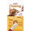Catit Creamy Chicken & Liver Flavor Lickable Cat Treats, 30 count