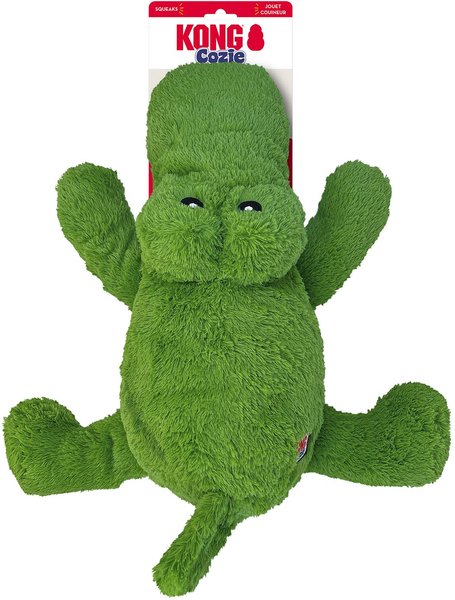 KONG Cozie Ali the Alligator Dog Toy X Large Chewy