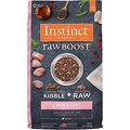 Instinct Raw Boost Skin & Coat Health Grain-Free Recipe with Real Chicken & Freeze-Dried Raw Pieces Adult Dry Dog Food, 18-lb bag