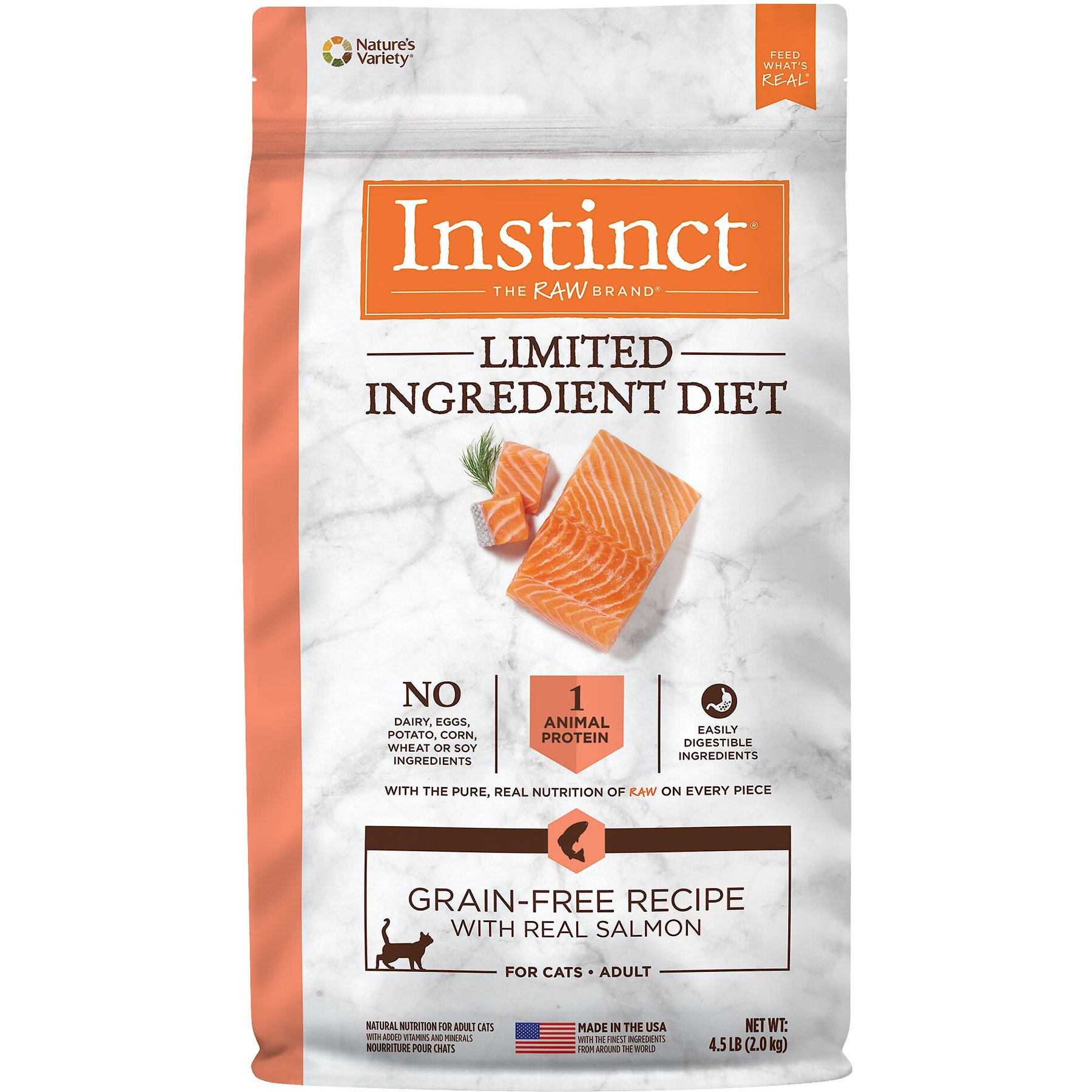 Instinct cat food shop rabbit limited ingredient