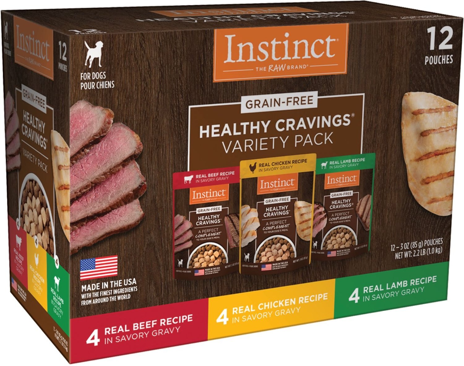 instinct healthy cravings dog