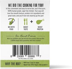 The Honest Kitchen Meal Booster 99% Chicken Wet Dog Food Topper, 5.5-oz, case of 12 slide 2 of 8