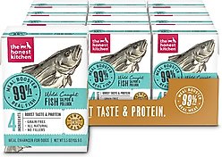 The Honest Kitchen Meal Booster 99% Salmon & Pollock Wet Dog Food Topper, 5.5-oz, case of 12