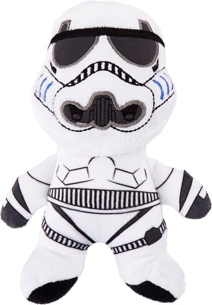 Fetch For Pets Star Wars Storm Trooper Squeaky Plush Dog Toy, 6-in slide 1 of 3
