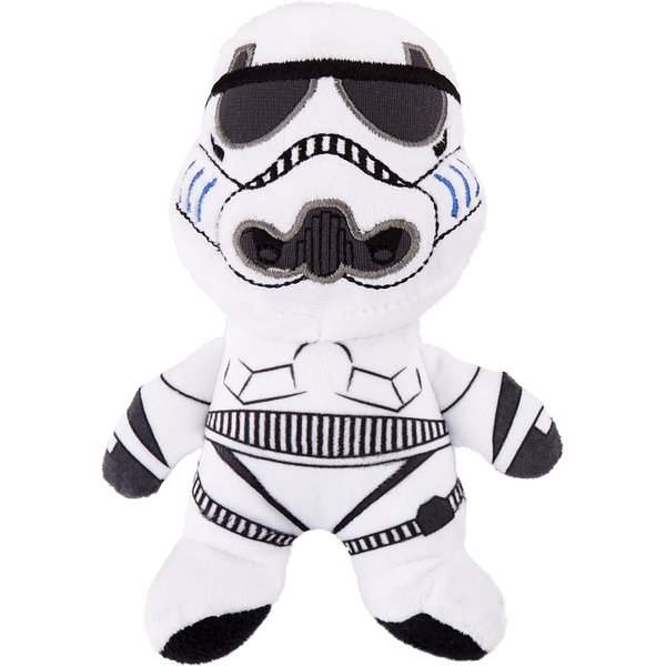 STAR WARS STORMTROOPER Flat Plush Squeaky Dog Toy