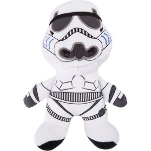 Fetch For Pets Star Wars Storm Trooper Squeaky Plush Dog Toy, 8-in