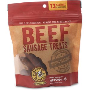 Happy Howie's Beef Sausage Dog Treats, 13 count