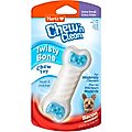 Hartz Chew 'n Clean Twisty Bone Bacon Scented Flexible Dog Chew Toy, X-Small