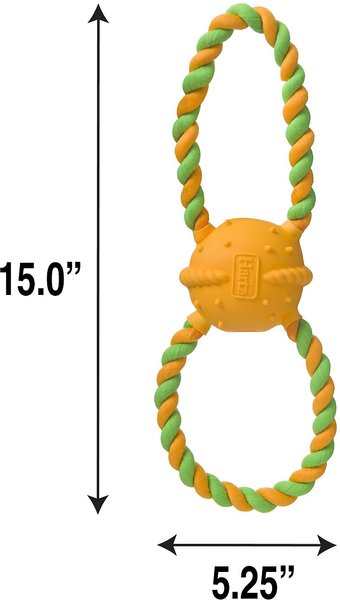 DuraForce 3 Way Tug Squeaky Dog Toy