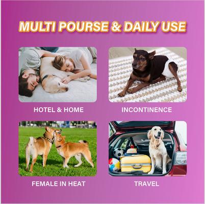 Show full view: HoneyCare All-Absorb Super Absorbent Disposable Female Dog Diapers, Large: 13 to 21-in waist, 22 count slide 4 of 6