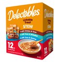 Hartz Delectables Stew Variety Pack Lickable Cat Treats, 1.4-oz pouch, 12 count
