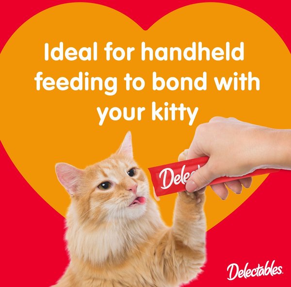 Show full view: Hartz Delectables Squeeze Up Variety Pack Lickable Cat Treats, 0.5-oz tube, 10 count slide 7 of 11