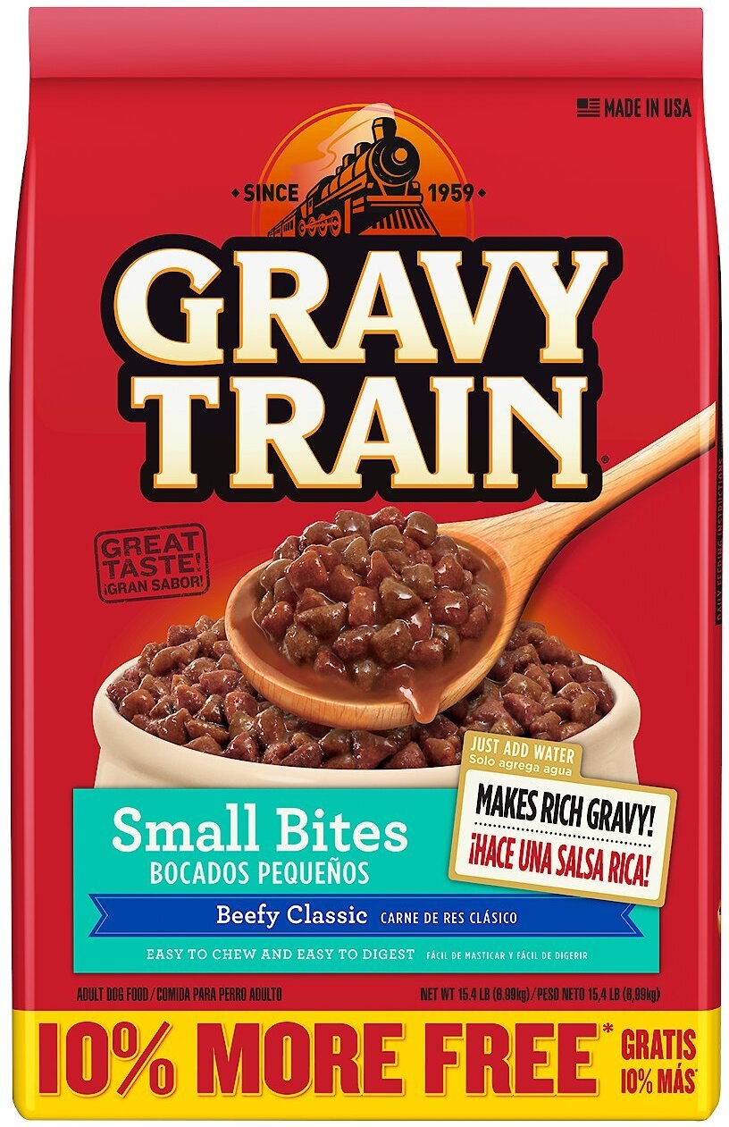 gravy train small bites dog food