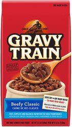 Gravy Train Beefy Classic Dry Dog Food, 3.5-lb bag slide 1 of 2