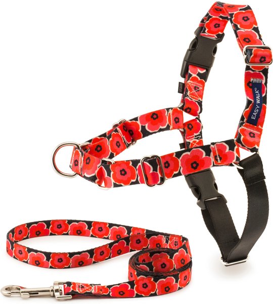 PetSafe Chic Easy Walk No Pull Dog Harness, Poppies, Medium: 21 to 32-in chest slide 1 of 7