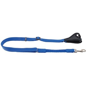 PetSafe Sport Nylon Bungee Reflective Dog Leash, Royal Blue, 4.5-ft long, 3/4-in wide