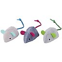 Frisco Mice Plush Cat Toy with Catnip, 3 count