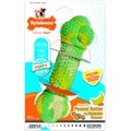 Nylabone Just for Puppies Double Action Bone Puppy Dog Teething Chew Toy, Banana & Peanut Butter
